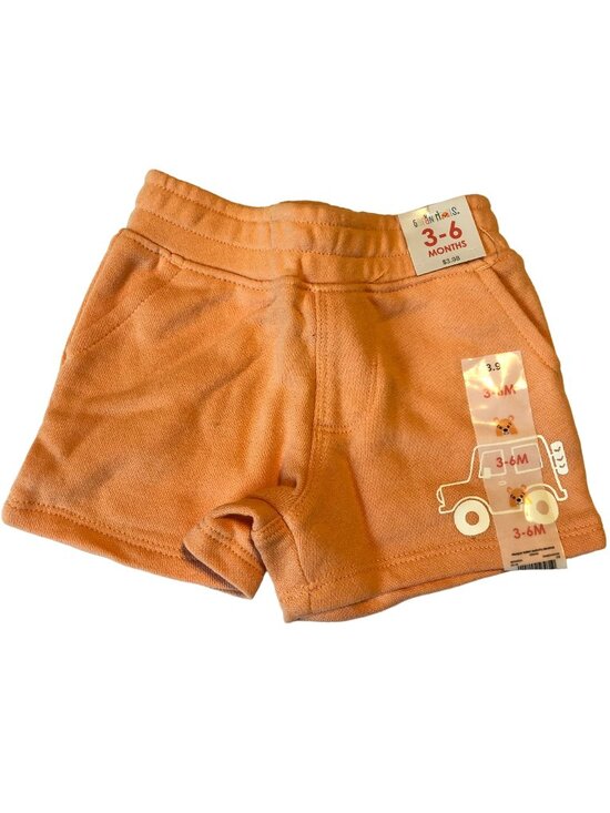 Garanimals Other - Baby Shorts 3-6 Months Garanimals Orange French Terry Cotton/Polyester Blend Wit